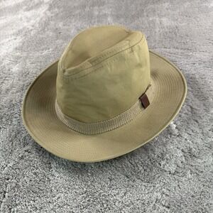 Stetson Mallory Hat Medium 7 - 7 1/8 Wool Hat Rare Moss Color USA made Vintage